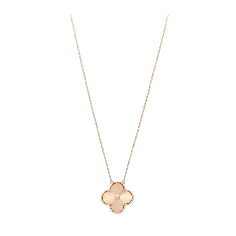 Rose Sleek Chain Necklace