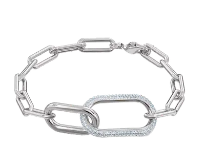 Crystal Silken Accent Bracelet