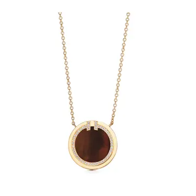 Diamond Bold Pendant Necklace