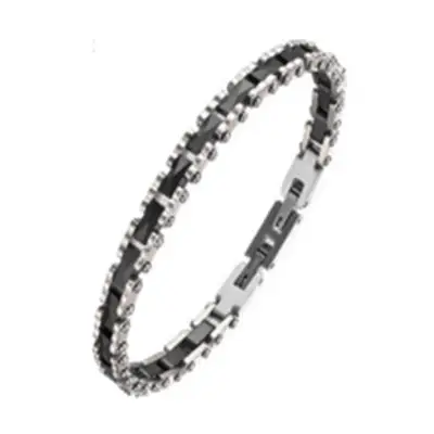 Polished Signature Charm Bracelet