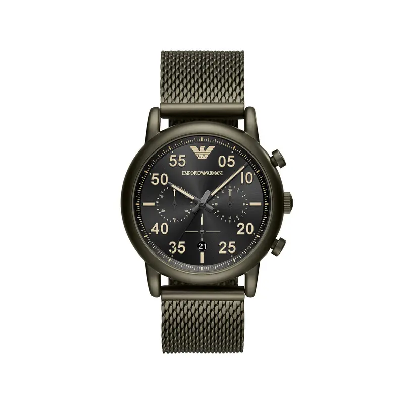 Golden Polished Polished Timepiece