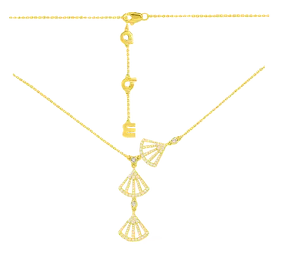 Rose Minimal Heart Necklace