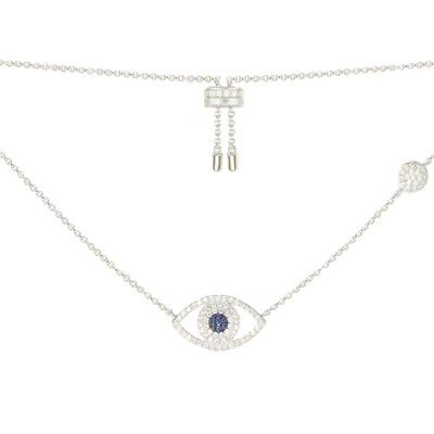 Crystal Radiant Chain Necklace