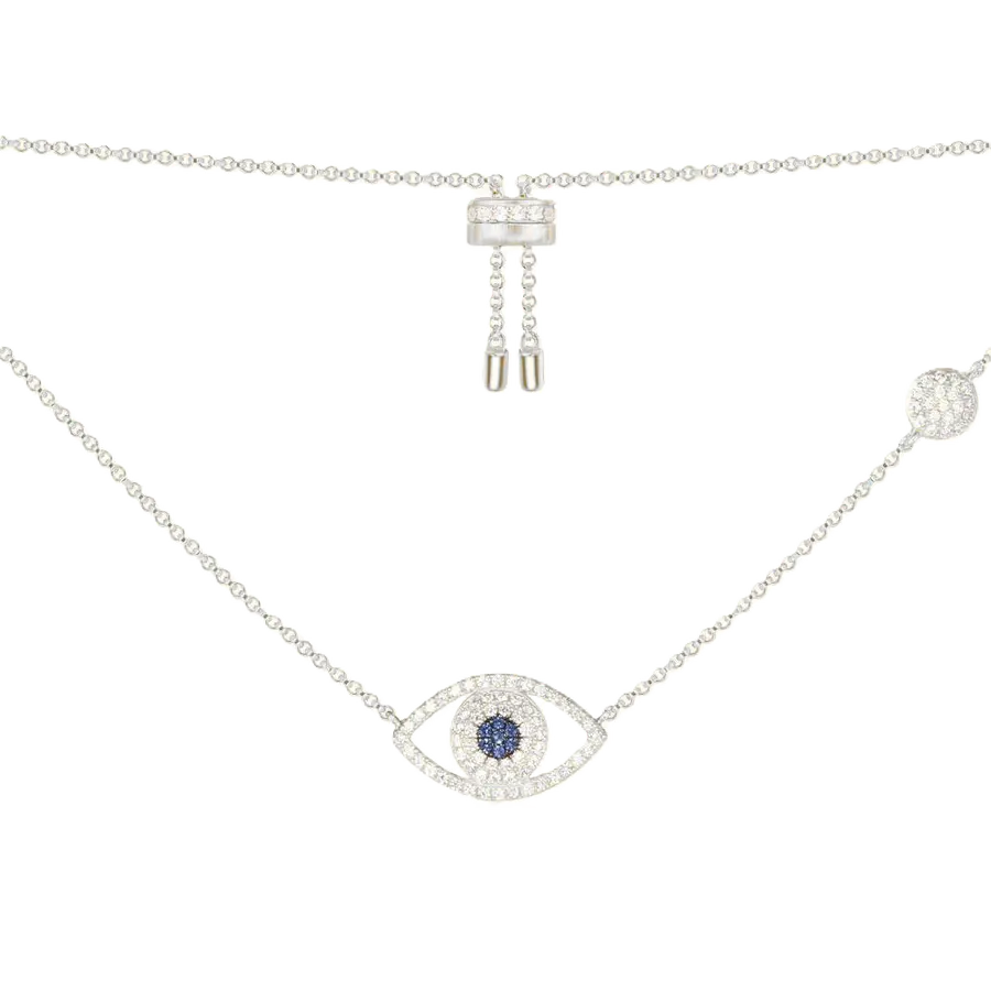 Crystal Radiant Chain Necklace