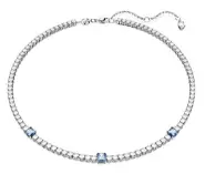 Crystal Modern Drop Necklace