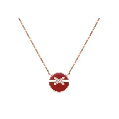 Black Minimal Drop Necklace