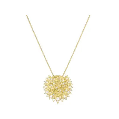 Diamond Radiant Heart Necklace
