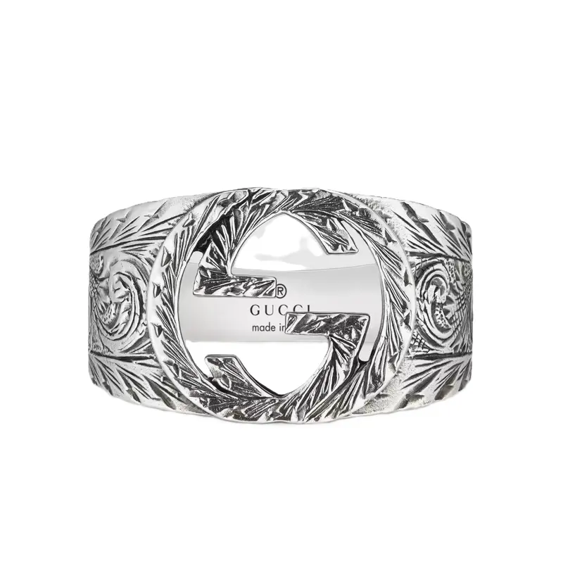 Golden Silken Crown Ring