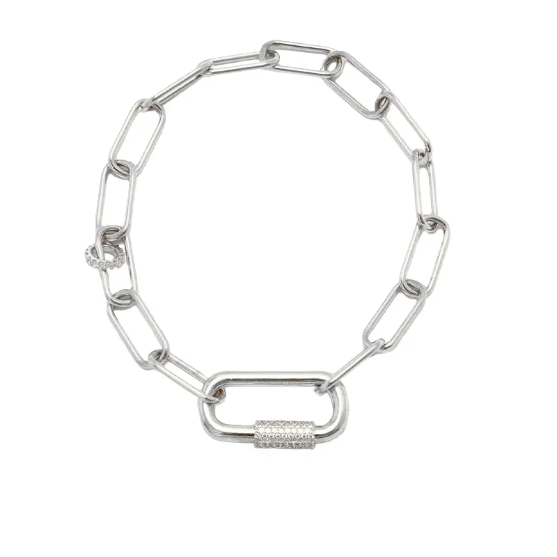 Tri Tone Classic Accent Bracelet