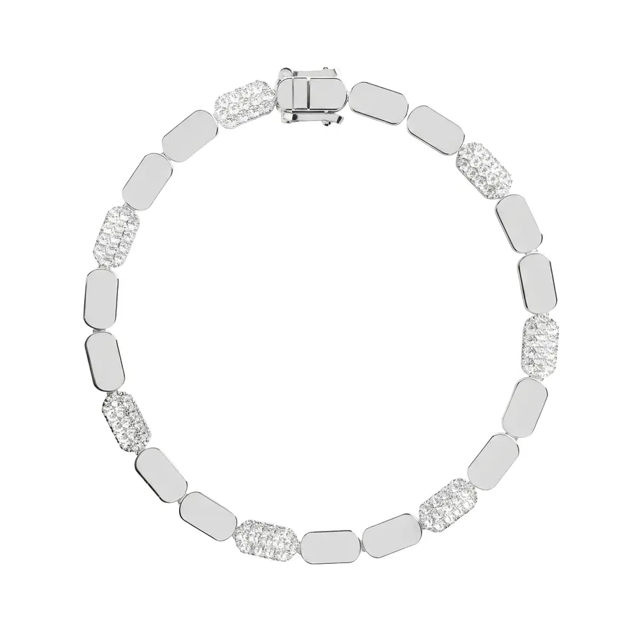 Silver Minimal Bangle Bracelet