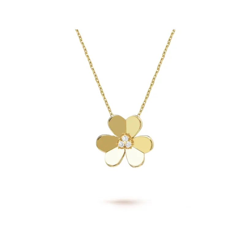 Aurelia Clover Diamond Necklace