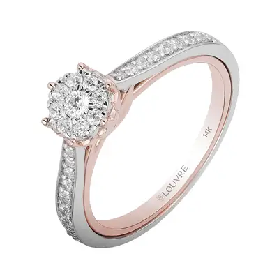 Diamond Classic Charm Ring