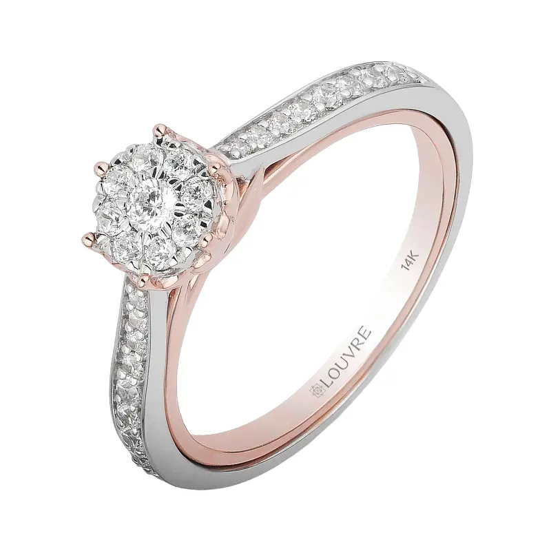 Diamond Classic Charm Ring