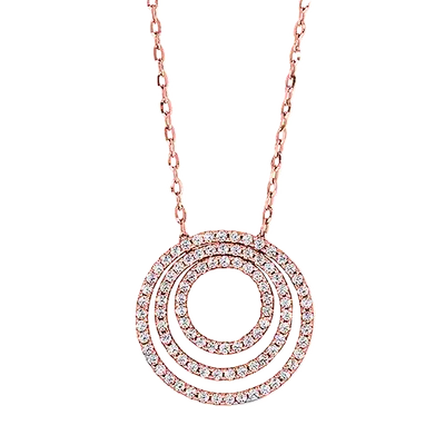 Crystal Glowing Pendant Necklace