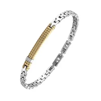 Black Golden Tennis Bracelet