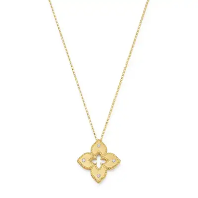Éclat Fleur Diamond Necklace