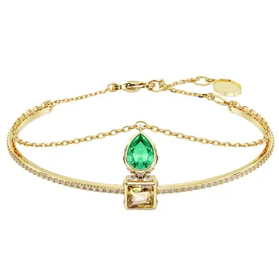 Black Opulent Charm Bracelet