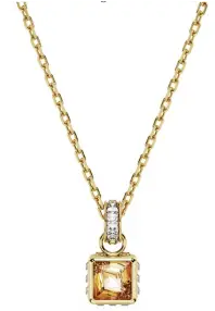 Tri Tone Elegant Statement Necklace
