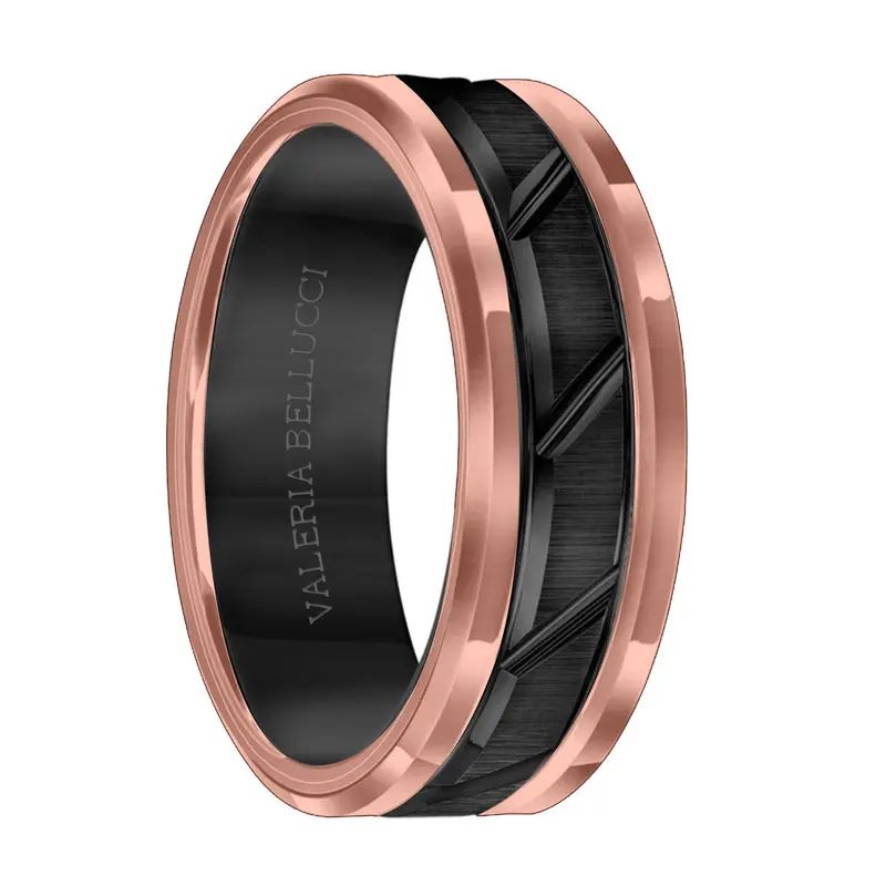 Black Chic Band Ring
