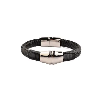 Silver Iconic Cuff Bracelet