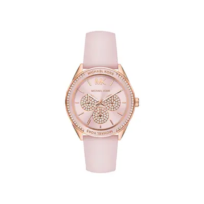 Golden Serene Evening Timepiece