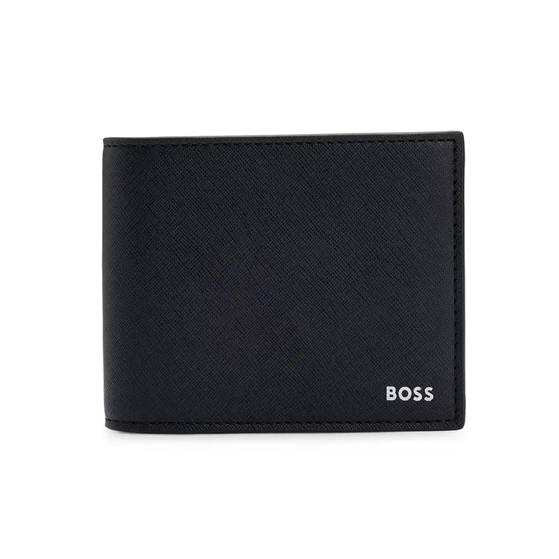 Silver Golden Zip Wallet
