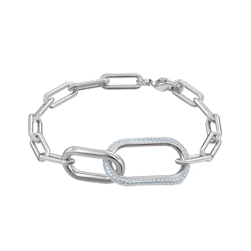 Crystal Silken Accent Bracelet