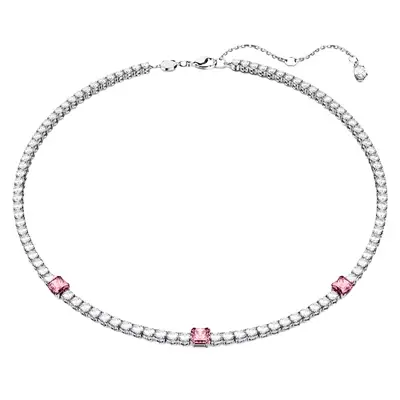 Crystal Sleek Charm Necklace