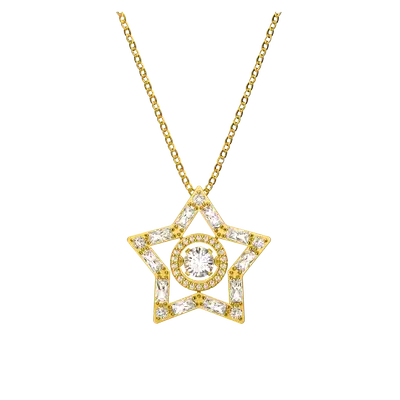 Crystal Regal Charm Necklace