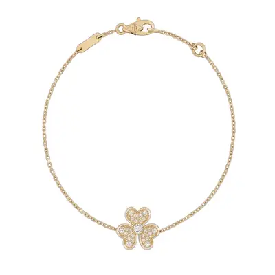 Diamond Regal Chain Bracelet