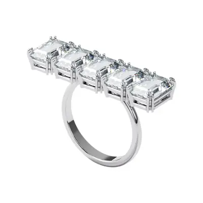 Luminous Modern Crown Ring