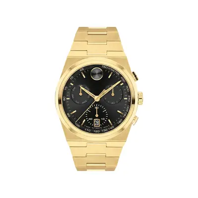 Black Glowing Statement Timepiece