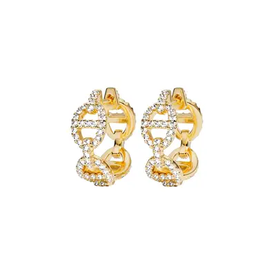 Crystal Silken Charm Ring