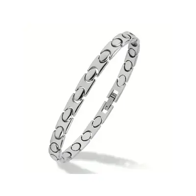 Black Polished Accent Bracelet