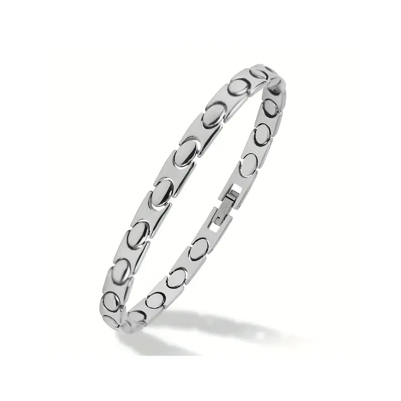 Black Polished Accent Bracelet
