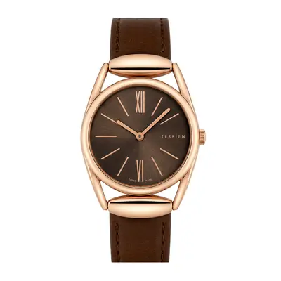 Golden Crystal Dial Timepiece
