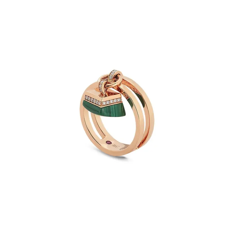Diamond Glowing Charm Ring