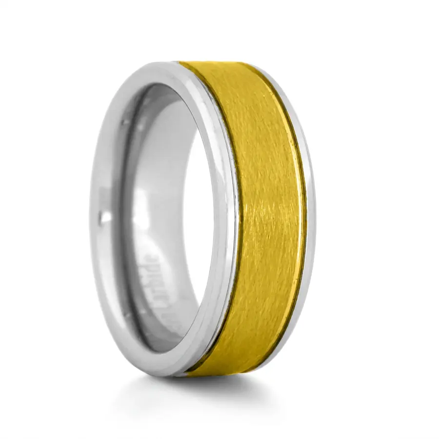 Sleek Regal Charm Ring