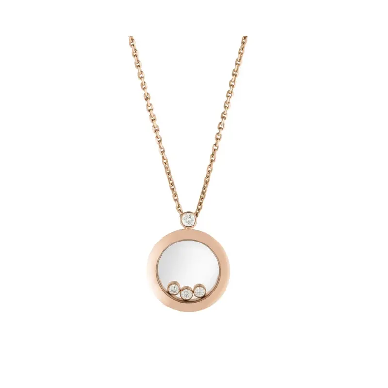 Diamond Polished Chain Necklace