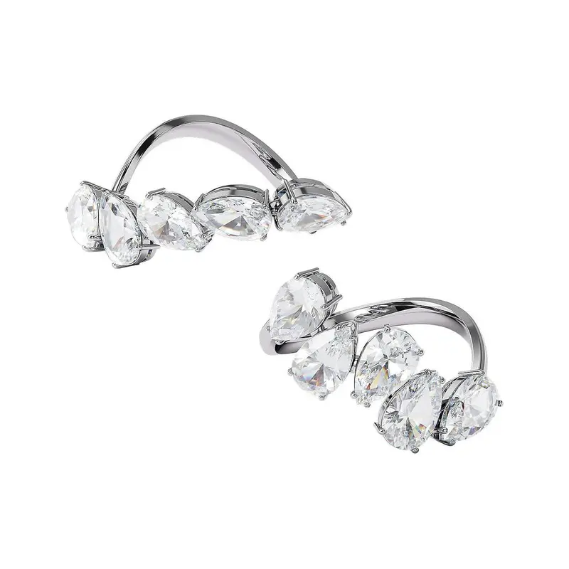 Modern Dazzling Accent Ring