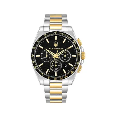Two Tone Chronograph Watch