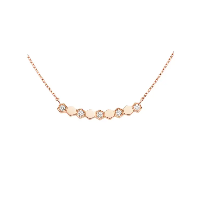 Golden Signature Pendant Necklace