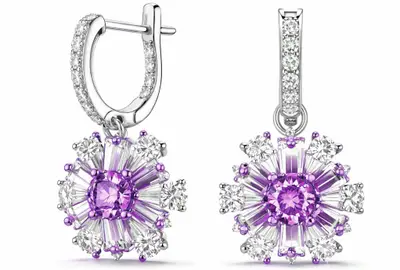 Crystal Brilliant Halo Ring