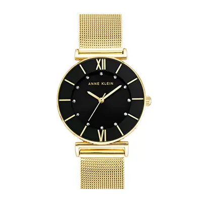 Black Sculpted Metro Timepiece