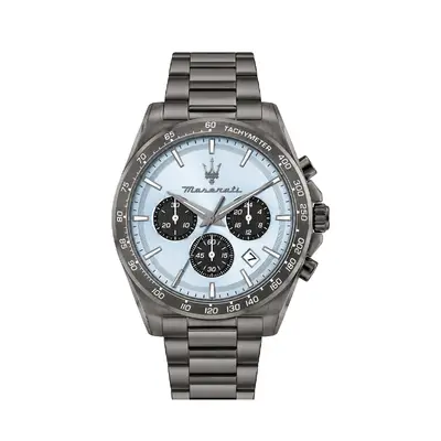 Smoky Steel Chronograph Watch