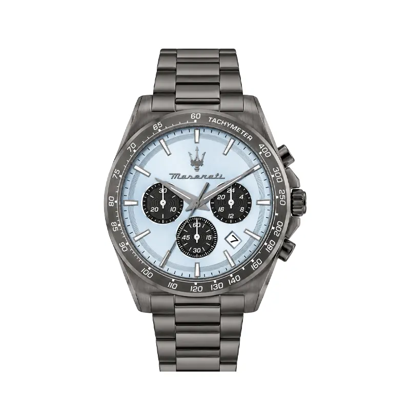 Smoky Steel Chronograph Watch