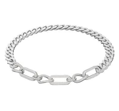 Crystal Sleek Statement Necklace
