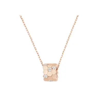 Black Prestige Pendant Necklace